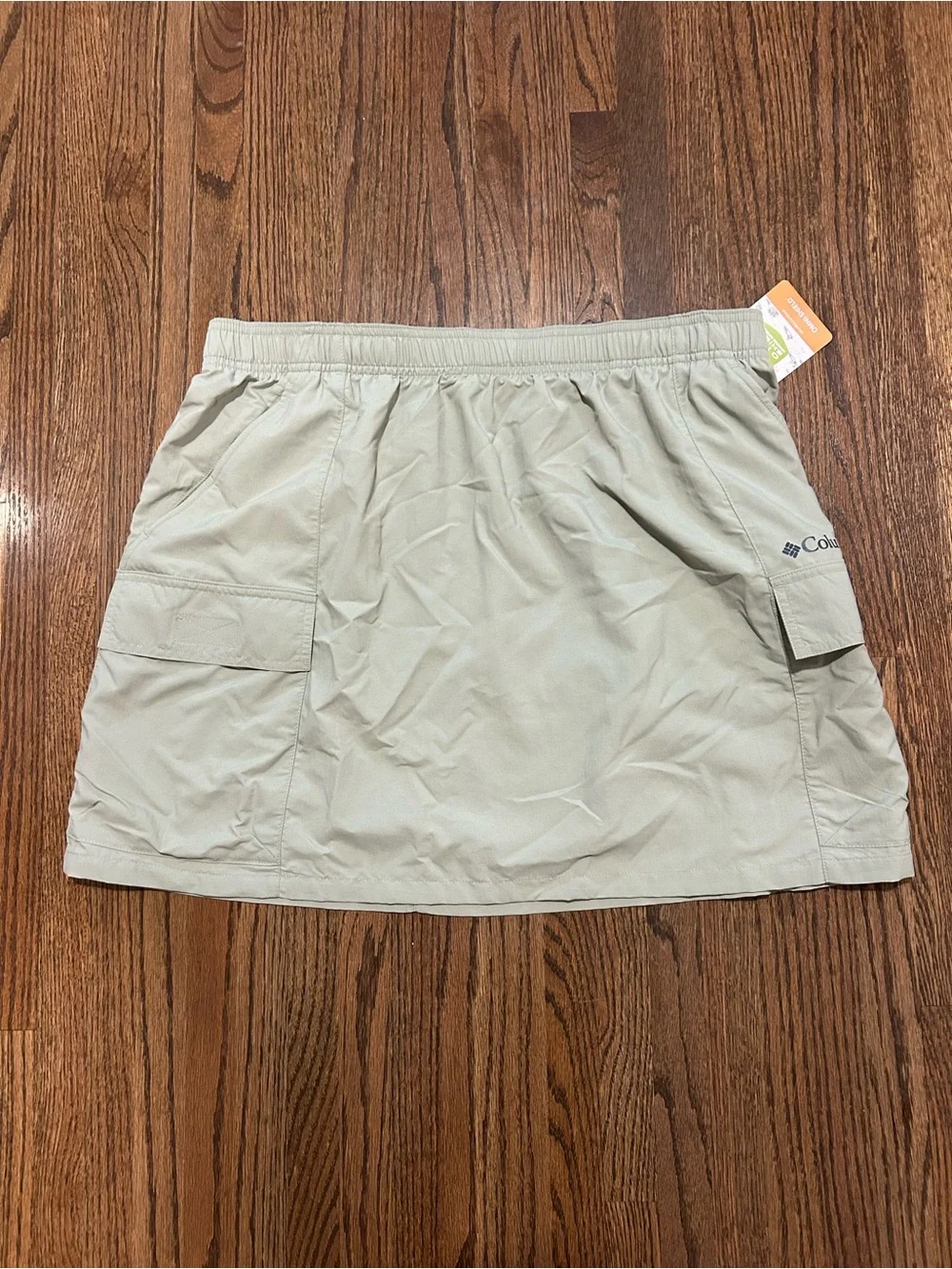 Columbia Sandier Omni-Shield Cargo Skirt NWT Women’s Large Khaki Outdoor